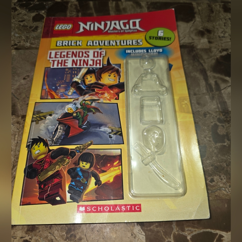 Lego Ninjago Legends of the Ninja Story Softcover Book NO minifigure
